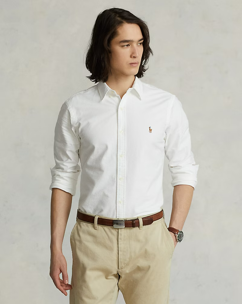 Chemise Oxford cintrée